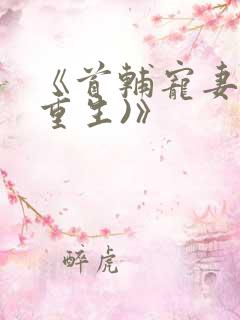 《首辅宠妻录(重生)》