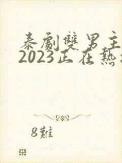 泰剧双男主推荐2023正在热播的剧