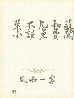 叶不凡和苏含韵小说免费阅读