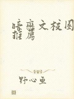暗恋文校园小说推荐