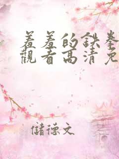 羞羞的铁拳在线观看高清免费