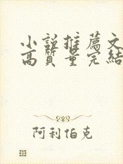 小说推荐文笔好高质量完结