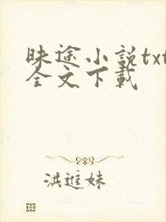 昧途小说txt全文下载
