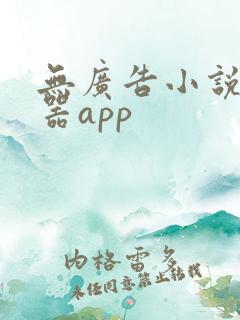 无广告小说阅读器app