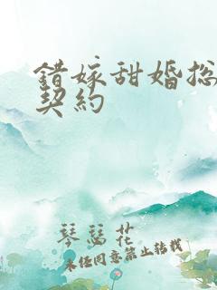 错嫁甜婚总裁的契约