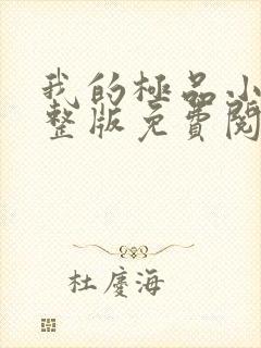 我的极品小姨完整版免费阅读全文