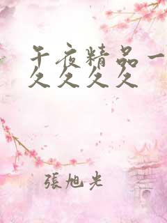 午夜精品一区久久久久久