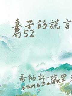 妻子的谎言大结局52