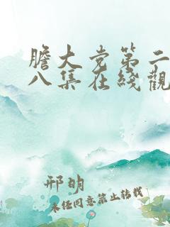 胆大党第二季第八集在线观看全集免费