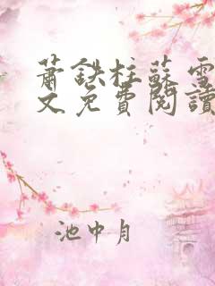 萧铁柱苏雪雁全文免费阅读笔趣阁