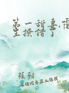 第一甜妻,霍先生撩错了