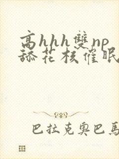高hhh双np舔花核催眠