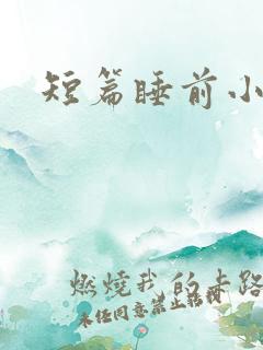 短篇睡前小甜文