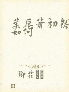叶辰萧初然结局如何