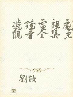 滤镜电视剧在线观看全集免费播放