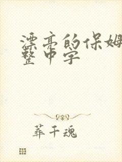 漂亮的保姆6完整中字