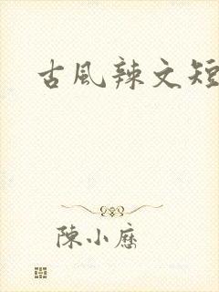 古风辣文短篇