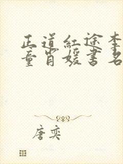 正道红途李初年童肖媛书名