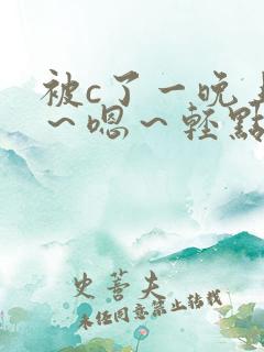 被c了一晚上啊～嗯～轻点小说