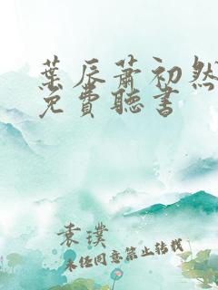叶辰萧初然最新免费听书