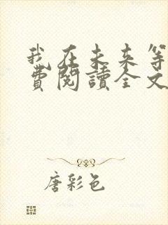 我在未来等你免费阅读全文