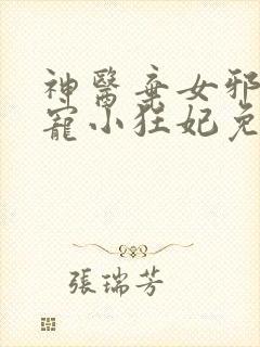 神医弃女邪王嗜宠小狂妃免费阅读全文