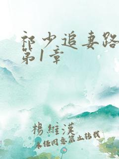 祁少追妻路漫漫第1章