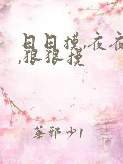 日日摸,夜夜摸,狠狠摸