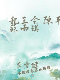 龙王令 陈平 苏雨琪