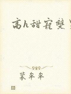 高h甜宠双男主