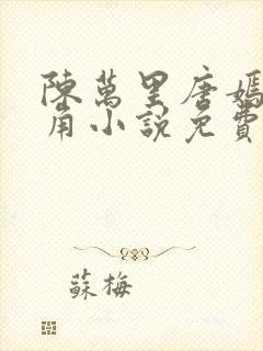 陈万里唐嫣然主角小说免费阅读