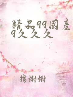 精品99国产99久久久