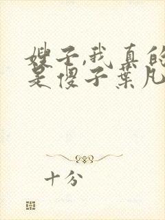 嫂子,我真的不是傻子叶凡免费阅读