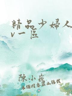 精品少妇人妻av一区