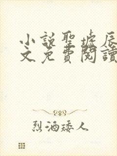 小说圣墟辰东全文免费阅读全文