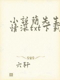 小说蔺先生一往情深txt下载