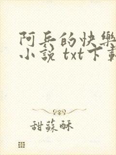 阿兵的快乐生活小说 txt下载