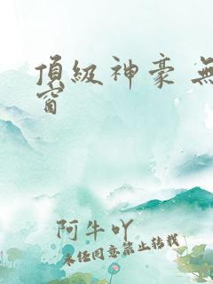 顶级神豪 无弹窗