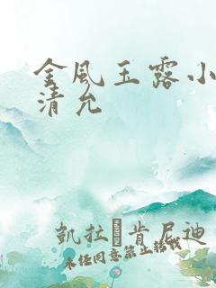 金风玉露小说林清允