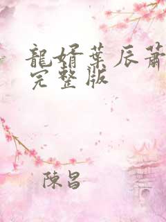 龙婿叶辰萧初然完整版