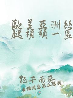 欧美亚洲丝袜美腿视频一区二区