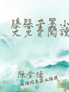 滕县子墨小说全文免费阅读最新章节
