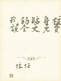我的贴身校花小说全文免费看