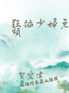 狂插少妇免费视频