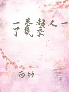一拳超人一共出了几季