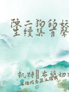 陈二狗的妖孽人生续集有声
