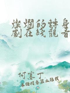 灿烂的转身电视剧在线观看高清完整免费