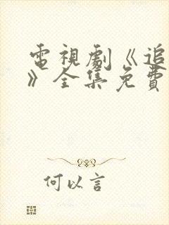 电视剧《追捕者》全集免费