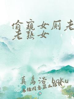 偷窥女厕老熟女老熟女