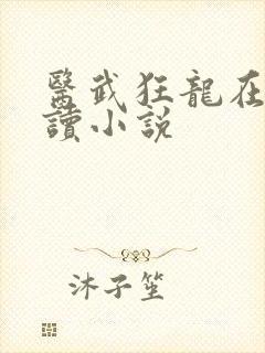 医武狂龙在线阅读小说